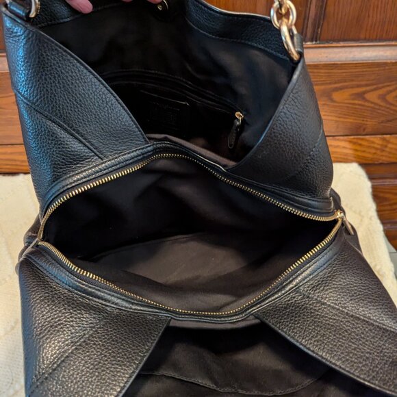 Coach F28997 Lexy Pebble Leather Shoulder Bag - Picture 15 of 15